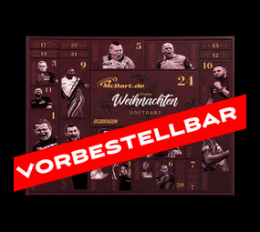 McDart Premium Adventskalender 2026 für Softdart-Spieler 