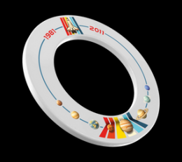 McDart Weltraum Shuttle Dartboard Surround