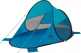 McKinley Bora Pop-Up Strandmuschel (905 bluelight/bluepetrol)