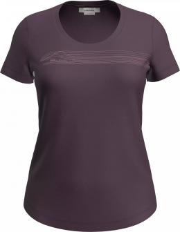 Merino 150 Tech Lite II SS Tee Camping Lines Women