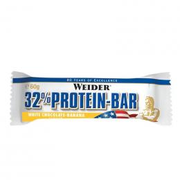 MHD 02/2024 Weider 32% Protein Bar 12x60g Wei?e Schokolade-Banane