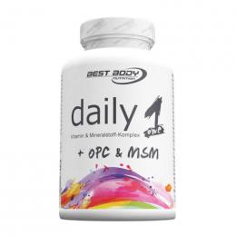 MHD 03/2024 Best Body Nutrition Daily One 100 Kapseln+ OPC & MSM