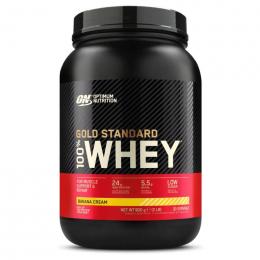 MHD 08/2025 Optimum Nutrition 100% Whey Gold Standard 908g Banana Cream