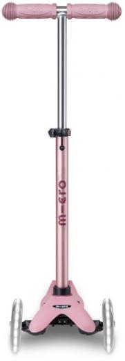 Micro Mini Deluxe Rock & Go LED Kinderkickboard (dusty rose)