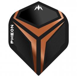 Mission Solo Dart Flights Black/Gold  Pheon