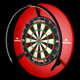 Mission Torus 270 Alu Dartboardbeleuchtung LED schwarz