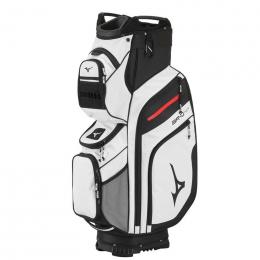 Mizuno BR-D4 Cart-Bag 21 | Schwarz / Weiß