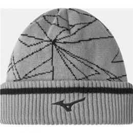Mizuno Breath Thermo Knit Beanie | grey one size