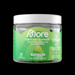 More Nutrition Creatine+ Gummies, 60 Gummies