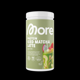 More Nutrition Protein Iced Matcha Latte - Exotic Fruits, 500g