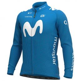 MOVISTAR TEAM 2021 Langarmtrikot, für Herren, Größe S, Radtrikot, Fahrradbekleid