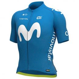 MOVISTAR TEAM PRR 2021 Kurzarmtrikot, für Herren, Größe L, Rennrad Trikot, Radsp