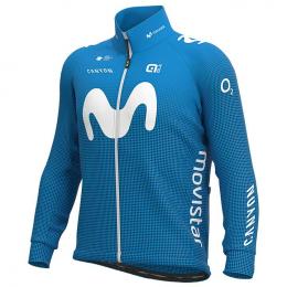 MOVISTAR TEAM Winterjacke 2021, für Herren, Größe 2XL, Radjacke, Rennradbekleidu