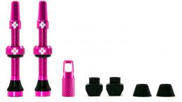Muc-Off Tubeless Valve Kit 60 mm PINK 60 MM