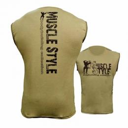 MuscleStyle Tank Top Sand M