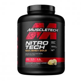 Muscletech Nitro Tech 100% Whey Gold 2270g French Vanilla Creme