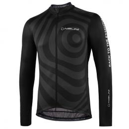 NALINI Coffee Langarmtrikot, für Herren, Größe L, Radtrikot, Fahrradbekleidung