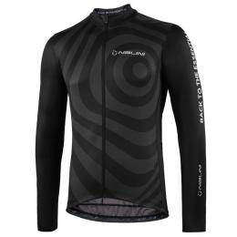 NALINI Coffee Langarmtrikot, für Herren, Größe XL, Radtrikot, Fahrradbekleidung