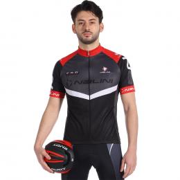 NALINI Kurzarmtrikot 2 Riegel, für Herren, Größe S, Fahrradtrikot, Radbekleidung