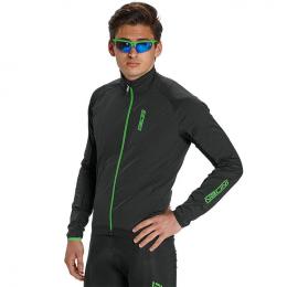 NALINI PRO Black Nano schwarz Radjacke, für Herren, Größe M, Fahrradjacke, Radbe