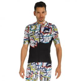 NALINI Seoul 1988 Kurzarmtrikot, für Herren, Größe S, Fahrradtrikot, Radbekleidu