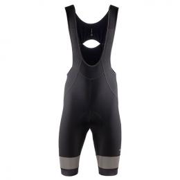 NALINI Warm Reflex kurze Trägerhose, für Herren, Größe XL, Fahrradhose, Radbekle