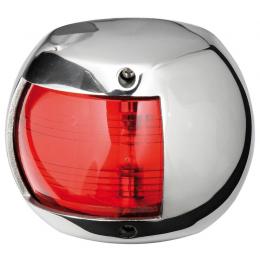 Navigationslicht Compact 12 Edelstahl Backbord rot 112,5°