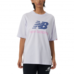 New Balance Essentials Stacked Logo Tee