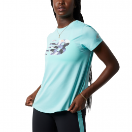 New Balance Graphic Accelerate Short Sleeve Tee