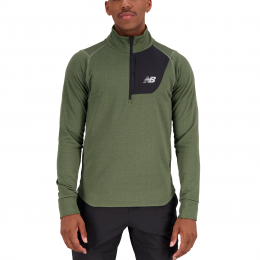 New Balance Heat Grid Half Zip Sweater