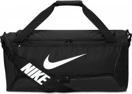 Nike Brasilia Sporttasche medium (010 schwarz/schwarz/weiß)