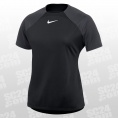Nike Dri-FIT Academy Pro SS Tee Women schwarz/grau Größe M