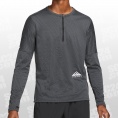 Nike Dri-FIT Element 1/2 Zip Trail Top grau Größe S