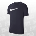 Nike Dri-FIT Park 20 HBR SS Tee blau/weiss Größe S