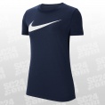Nike Dri-FIT Park 20 HBR SS Tee Women blau/weiss Größe XS