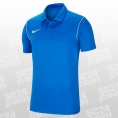 Nike Dry Park 20 Polo blau/weiss Größe M