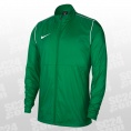 Nike Dry Park 20 Repel Rain Jacket grün/weiss Größe S