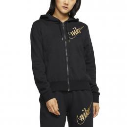 Nike Glitter Full-Zip Fleece Hoodie