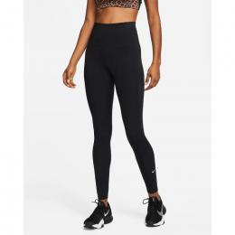 Nike One Leggings mit hohem Bund Damen | schwarz-weiß L