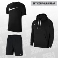 Nike Park20 Set (3-teilig) schwarz Größe KONFIGURIERBAR