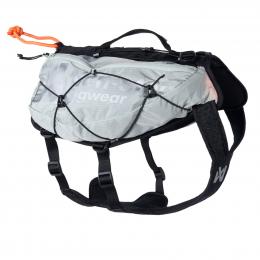 Non-Stop dogwear Trail light dog backpack grey