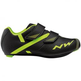 NORTHWAVE Kinder Torpedo 2 Rennradschuhe, Größe 36, Fahrradschuhe Kinder, Fahrra