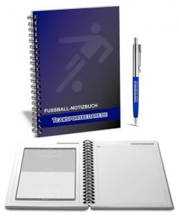 Notizbuch für den Fussballtrainer - 80 Seiten
