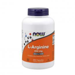 Now Foods L-Arginin 500mg 250 Kapseln