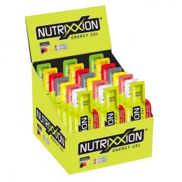 NUTRIXXION -gemischt- 24 Stck./Karton Energy Gel, Energie Gel, Sportlernahrung