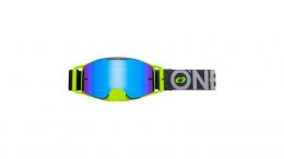 O'Neal B-30 Bold Goggle GRAY/NEON YELLOW ONE SIZE