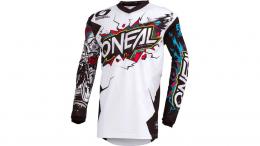 O'Neal Element Youth Jersey Villain WHITE L