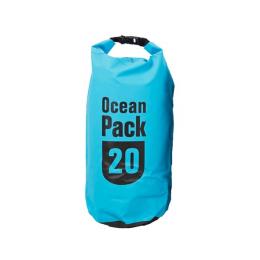 OCEAN PACK 20 Liter blau - wasserfester Beutel