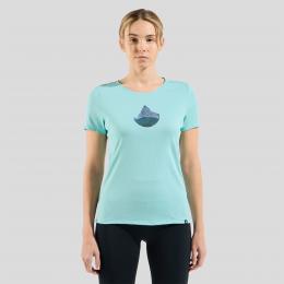 Odlo F-Dry T-Shirt mit Bergmotiv Lady | 554601-21074 Angebot kostenlos vergleichen bei topsport24.com.