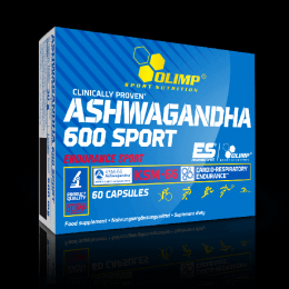 Olimp Ashwagandha 600 Sport - 60 Kapseln KSM-66 - Premium-Qualität